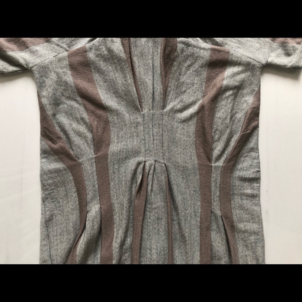 BCBG Short Sleeve Striped Top Size S - Picture 2 of 5